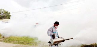 The Capiz Provincial Government started the fumigation in the province’s 1st District on Wednesday, September 4, to ensure the safety of the residents against dengue. CAPIZ PROVINCIAL GOV’T COMMUNICATIONS GROUP PHOTO