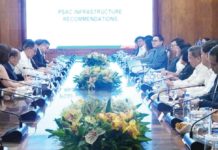 President Ferdinand R. Marcos Jr. convenes a meeting with the Private Sector Advisory Council - Infrastructure Sector Group at the State Dining Room in Malacañan Palace on August 29, 2024. PRESIDENTIAL COMMUNICATIONS OFFICE PHOTO