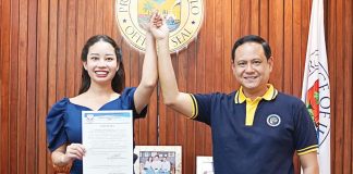 “We chose Mayor Lee Ann Debuque (as running mate) because she is intelligent, dynamic, competitive, and hardworking. She is one of the mayors who frequently visit my office to follow up and work on matters. We appreciate her attitude, and her municipal government’s competitiveness,” says Iloilo’s Gov. Arthur Defensor Jr.