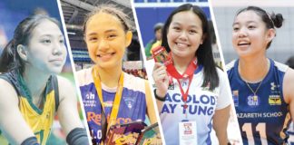 Fiona Arroyo Jihan Chuatico Alex Montoro Robielle Silla. PHOTOS COURTESY OF FITZ CARDENAS AND GEAR HEAD SPORTS
