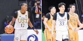 SJ Moore and Raffy Celis. UAAP PHOTO