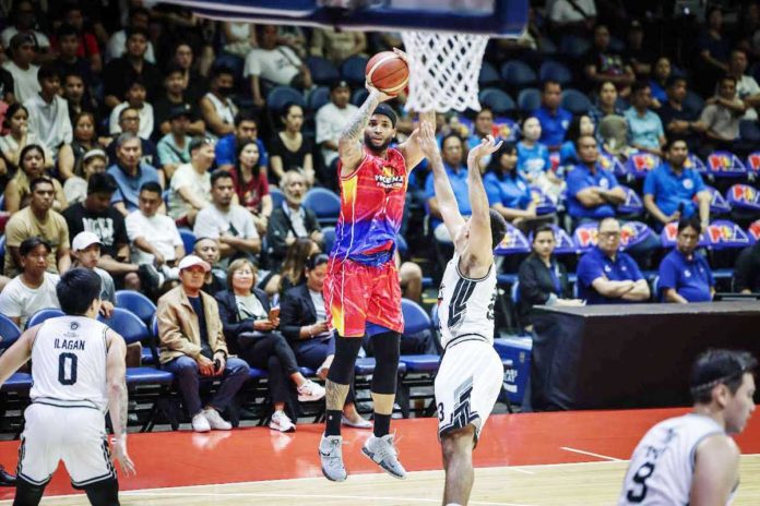 sports_PBA_1_resized Phoenix Fuel Masters’ Brandone Francis attempts from the outside. PBA PHOTO
