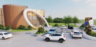 Photo shows the perspective design of the P10-million Bacolod Yuhum Foundation Inc. building in Barangay 8, Bacolod City.