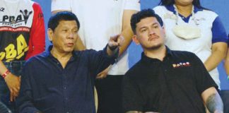 Former President Rodrigo Duterte is running for Davao City mayor again. Son and current mayor Sebastian “Baste” will be his running mate for vice mayor. PNA
