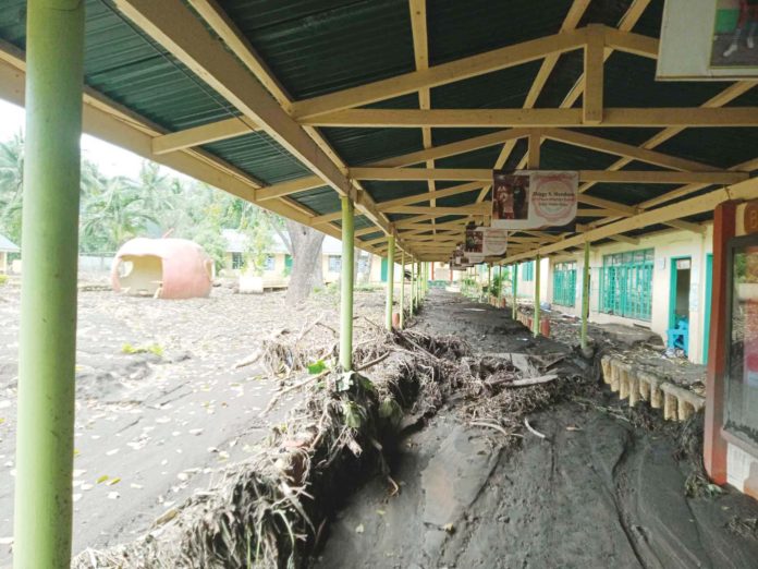 Severe Tropical Storm Kristine caused P3.3 billion worth of infrastructure damage to over 38,000 schools nationwide, the Department of Education said on Sunday, Oct. 27, 2024. COURTESY OF PRINCIPAL GINA PUNZALAN