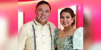 Harry Roque and his wife Mylah Roque. PHOTO FROM HARRY ROQUE’S FACEBOOK PAGE