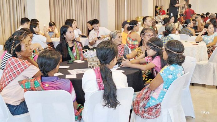 IP_conference_resized Members of the indigenous peoples (IPs) communities from Regions 6 and 7 come together for a historic celebration during the Indigenous Peoples Rights Act commemoration. Hosted by the National Commission on Indigenous Peoples in partnership with the University of San Agustin in Iloilo City, the event honored IP culture and acknowledged key partners who have significantly contributed to the well-being and empowerment of IP communities. TRICIA AGUIRRE PHOTO