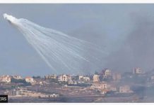 Iran will pay for missile Attack, vows Israel PM Artillery is fired into Lebanon from northern Israel on Wednesday morning. REUTERS