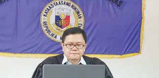 Judge Gener Gito of Branch 206 of the Regional Trial Court in Muntinlupa City has been appointed an associate justice of the Sandiganbayan. FILE PHOTO FROM JUDGE GENER GITO’S FACEBOOK PAGE