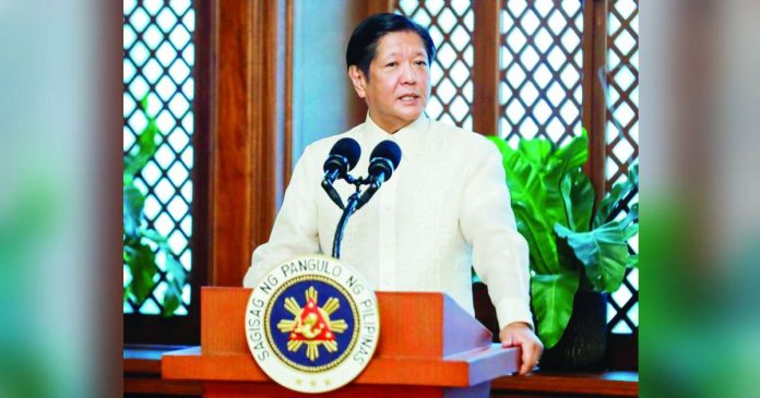 PBBM_superimposed “To the officials and employees of the Department of Transportation, Civil Aviation Authority of the Philippines, the Public-Private Partnership Center, and all concerned agencies, I urge you to remain on track in completing and implementing transportation projects,” says President Ferdinand “Bongbong” Marcos Jr.