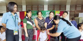 The Bacolod City Health Office launched the school-based immunization program dubbed as “Bakuna Eskwela” at Apolinario Mabini Elementary School on Tuesday, Oct. 15, 2024. BACOLOD CITY HEALTH OFFICE PHOTO