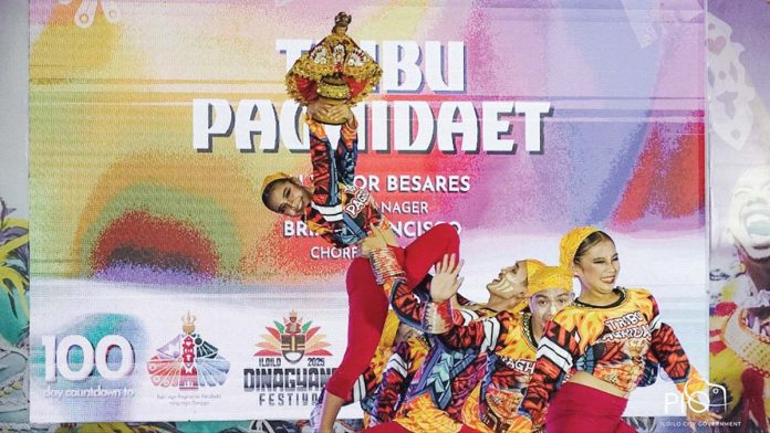 banner-pic A GLIMPSE OF FAITH AND CULTURE. Tribu Paghidaet gives a glimpse of their performance during the kickoff of the 100-day countdown to the 2025 Iloilo Dinagyang Festival at SM City Iloilo. ILOILO CITY GOVERNMENT PHOTO