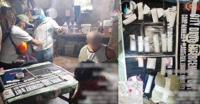 Two high-value targets were apprehended in a buy-bust operation in Barangay Desamparados, Jaro, Iloilo City on Wednesday afternoon, Oct. 23, 2024. Police seized around 150 grams of suspected shabu worth P1,020,000. ICPO PHOTOS