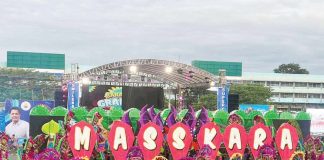 Barangay Granada emerged as champion in the street dance and arena competition of the 45th MassKara Festival on Sunday, Oct. 27. ALBEE BENITEZ/FACEBOOK PHOTO