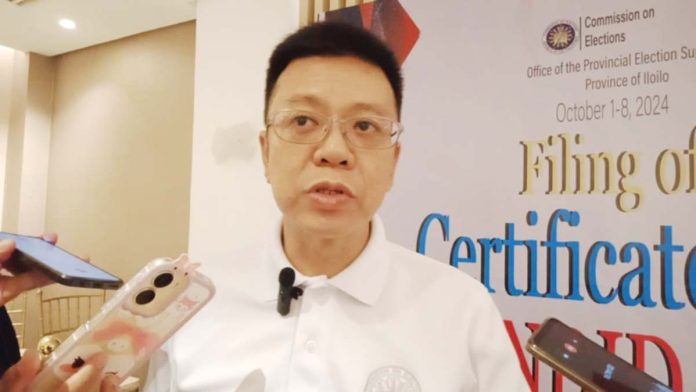 Iloilo Provincial Election Supervisor Reinier Layson emphasizes the importance of pre-checking certificates of candidacy, especially for those planning to file on the last day of the filing period, October 8. IME SORNITO/PN