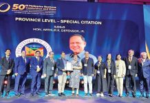 Iloilo named PH’s second most business-friendly province Gov. Arthur Defensor Jr. accepts Iloilo Province’s award as second Most Business-Friendly Province in the country during the 50th Philippine Business Conference and Expo (PBC&E) and the 2024 Most Business-Friendly Awards ceremony, held at the Marriott Grand Ballroom in Pasay City on October 22. CAPITOL PHOTO