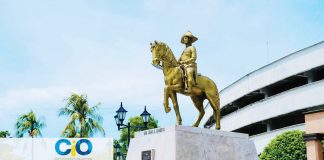 The monument of General Juan Anacleto Torres Araneta, popularly known as Tan Juan, at the Bago public plaza did not only house his remains but bore a highly visible equestrian statue made by renowned Negrosanon sculptor Felix Garzon. THE CITYBRIDGE (BAGO CITY NEWSLETTER) PHOTO