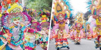 Seven barangays will vie for the P1-million grand prize in the street and arena dance competition, the highlight of the 45th MassKara Festival, on Sunday, Oct. 27. Last year’s champion, Barangay Granada, is aiming for its second grand slam title this year. JHUNDEL BALDONAZA ASUNAN PHOTOS