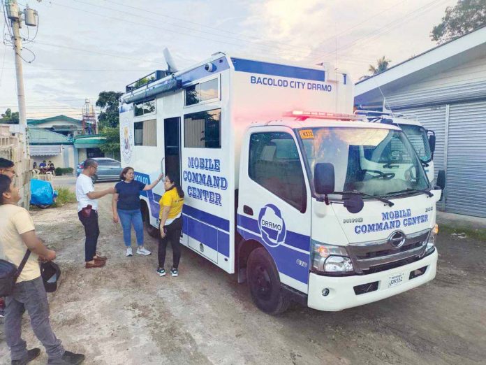 mobile-command-center-1 Bacolod City’s newly acquired mobile command center will be initially used during the highlight of the MassKara Festival 2024 on October 27. MAE SINGUAY/PN