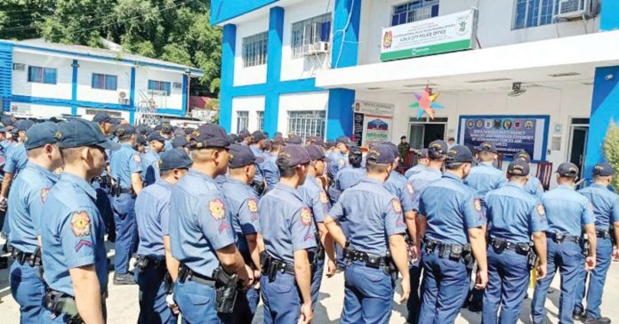police_resized To ensure police neutrality during the May 2025 midterm elections, officers related by consanguinity up to the fourth degree to any candidate will be temporarily reassigned to other municipalities or provinces. Cops must steer clear of partisan activities and avoid serving political figures. The photo shows members of the Iloilo City Police Office. ICPO PHOTO