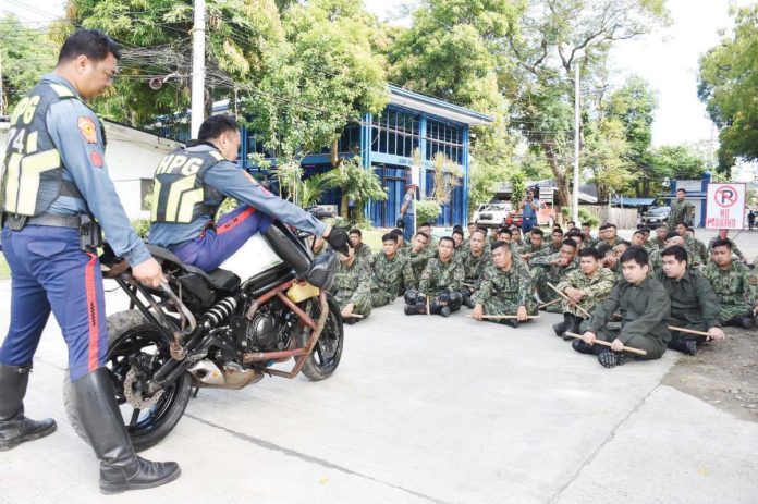 road_safety_training_1_resized Forty-nine police officers of the Police Regional Office 6 were equipped with the essential and required skills for safe and efficient motorcycle operations and road safety techniques. PRO-6 PHOTO