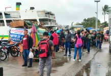 Sea voyages resume after tropical storm passes Photo courtesy of AJ Palcullo/PN