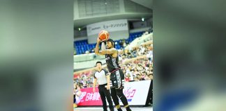 Bobby Ray Parks Jr. made only three of his 10 field goal attempts to finish with seven markers to go with four rebounds, two assists, and a steal. PHOTO COURTESY OF OSAKA EVESSA