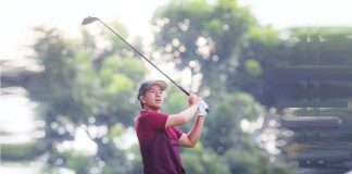 Fidel Concepcion, despite a setback on the ninth, rallied with four more birdies on the back nine, finishing with a near-perfect round of 34-30. ICTSI PHOTO