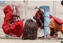 2024 set to be hottest year on record Two women drink water and splash their face from a public tap on a street in Prayagraj, India. This summer, India experienced its longest ever recorded heatwave, according to officials. AFP