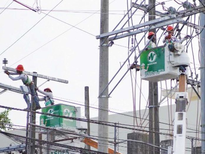Negros-Power Negros Power linemen are busy rehabilitating power distribution facilities in Central Negros such as these in Bacolod City, with the goal of improving power distribution.