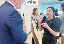 DTI meets with UAE firms to explore investments in PH Acting Trade Secretary Cristina Roque (right) meets with an official from Sirius International Holding in Abu Dhabi, United Arab Emirates on Nov. 9, 2024 to discuss potential investments in the Philippine digital economy. DTI PHOTO