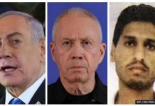Biden: ICC war crimes arrest warrant ‘outrageous’ From left to right: Benjamin Netanyahu, Yoav Gallant and Mohammed Deif. EPA / REUTERS / SUPPLIED