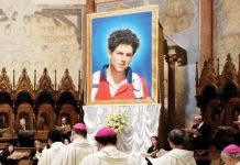 ‘God’s influencer’ to be made first millennial saint in April 2025 Cardinals and bishops attended the beatification ceremony of Carlo Acutis in 2020. GETTY IMAGES