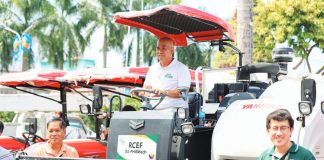 A total of 26 farmers’ organizations, associations and cooperatives in Capiz Province received P65 million worth of agriculture machinery composed of four tractors and two rice combine harvesters. CAPIZ PROVINCIAL GOV’T COMMUNICATIONS GROUP PHOTO