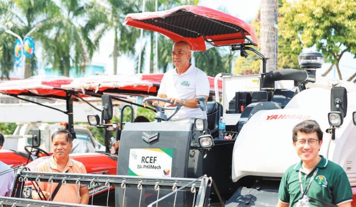 agri_machineries_1_resized A total of 26 farmers’ organizations, associations and cooperatives in Capiz Province received P65 million worth of agriculture machinery composed of four tractors and two rice combine harvesters. CAPIZ PROVINCIAL GOV’T COMMUNICATIONS GROUP PHOTO