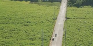 The Bacolod City Council passed a resolution requiring trucks, large vehicles, heavy equipment, and other similar vehicles to exclusively use the Bacolod-Negros Occidental Economic Highway (BANOCEH). Photo shows a portion of the BANOCEH. SCREENSHOT FROM COUNCILOR AL VICTOR ESPINO FACEBOOK VIDEO