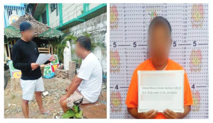 city wanted 1 Alias “Ayi”, a 40-year-old resident of Barangay Mc Arthur, La Paz, Iloilo City, was arrested on November 19 in Barangay San Agustin, City Proper. He faces child abuse charges. ICPO PHOTO