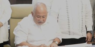 Gov. Joaquin Carlos Rahman Nava expressed gratitude to the members of the 10th Sangguniang Panlungsod for its unanimous approval of the P1,125,494,431 budget for 2025. PROVINCE OF GUIMARAS/FACEBOOK PHOTO