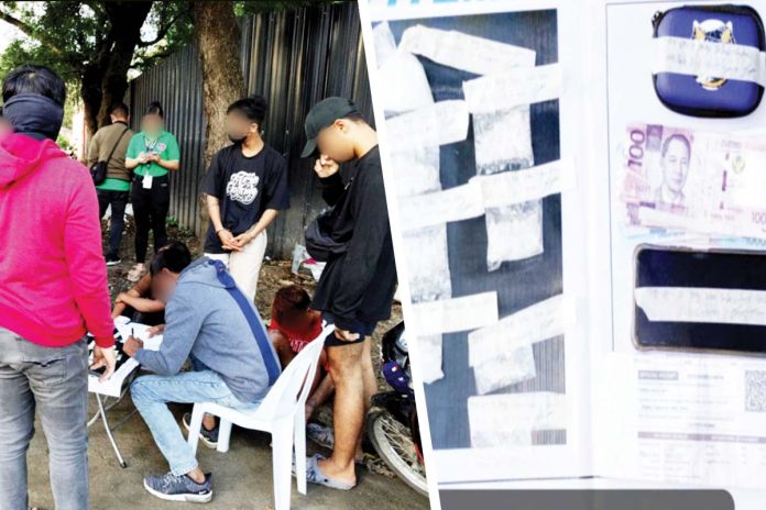 high-value-target Officers of the Iloilo City Police Office’s Police Station 9 seized 130 grams of suspected shabu worth around P884,000 from three drug suspects in a buy-bust operation in Barangay Tabuc Suba, Jaro, Iloilo City on Tuesday, Nov. 5, 2024. PRO-6 PHOTOS