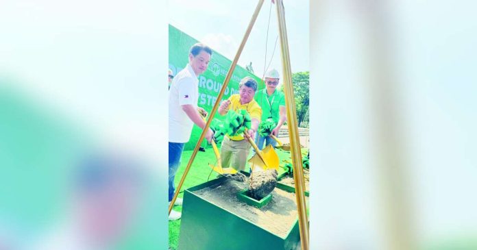mae front secondary pic_superimposed (From left): Mayor Alfredo Abelardo Benitez of Bacolod City, Negros Power president Roel Castro and chief operations officer Engineer Bernard Bailey Del Castillo lead the launch of Negros Power’s Underground Distribution System (UDS) project in Bacolod City. The UDS aims to boost safety, reduce power outages, enhance resilience to extreme weather, and support the city’s economic growth.