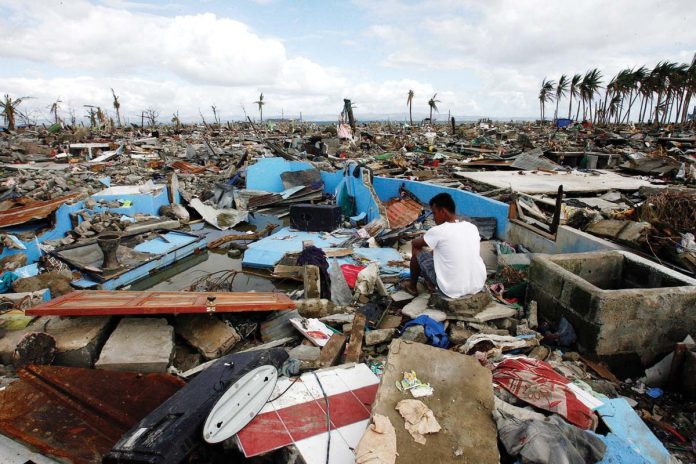Super typhoon Yolanda’s physical impact on Eastern Visayas was widely documented, with stories and visuals that show the widespread destruction caused by the storm. FILE PHOTO FROM PHILIPPINE DAILY INQUIRER