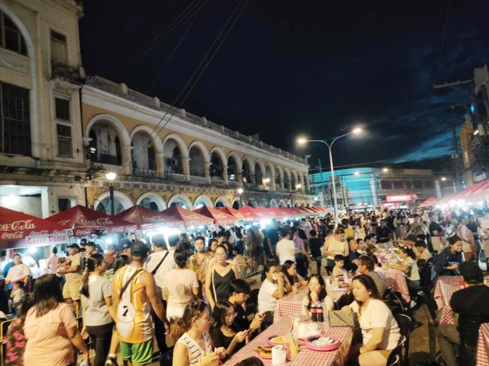 night-market1 This Calle Real Night Market in August this year drew an estimated 15,000 visitors. PN FILE PHOTO