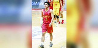 Clint Escamis and Mapua University Cardinals will head to NCAA Season 100 men’s basketball tournament Final Four as top-seed. PHOTO COURTESY OF NCAA/GMA SPORTS