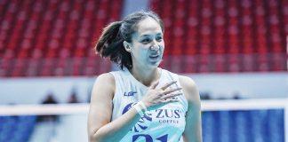 As the Thunderbelles improved to a 1-1 win-loss slate in the PVL 2nd All-Filipino Conference, Jovelyn Gonzaga tallied 23 points, built on 20 points, three blocks, and 12 excellent digs. PVL PHOTO