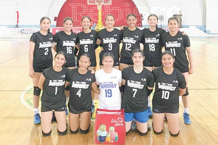 sports_Tay_Tung_1_resized The Bacolod Tay Tung High School Thunderbolts is the Rebisco Volleyball League (RVL) National Finals champion last year. PHOTO COURTESY OF RVL