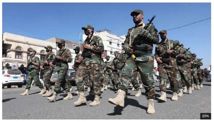 Israel A Houthi military spokesman said the group would not be deterred by Israeli strikes. EPA