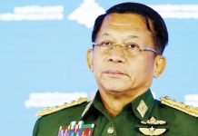 ICC prosecutor seeks arrest warrant for Myanmar leader The Commander-in-Chief of Myanmar’s armed forces and head of Myanmar’s coup regime, Senior General Min Aung Hlaing, first came into power in 2021 after he led a coup against the elected government of Aung Sang Suu Kyi. GETTY IMAGES