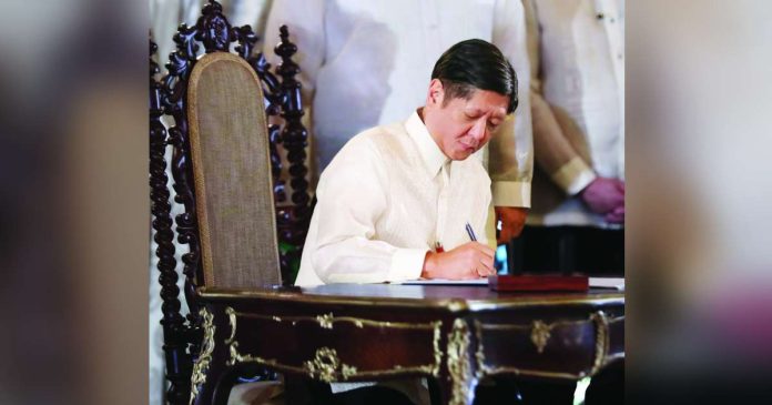 PBBM 1_superimposed President Ferdinand Marcos Jr. on Monday signed the law on the refund of Value Added Tax (VAT) for non-resident tourists. The law aims to attract more non-resident tourists to the country by providing them a VAT Refund System on locally purchased goods. PCO