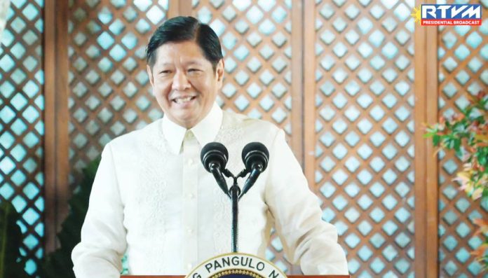 PBBM_1_resized “Our dream is to, one day, make overseas work a choice rather than a necessity,” President Ferdinand “Bongbong” Marcos Jr. said during the awarding of the 13 honorees of the 2024 Presidential Awards for Filipino Individuals and Organizations Overseas in Malacañang. PCO