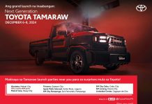 PAPARATING NA: Toyota Motor Philippines invites everyone to Next Generation Tamaraw Grand Launch